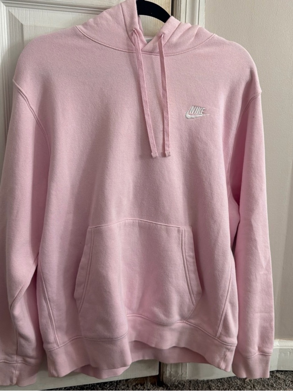 size large nike hoodie